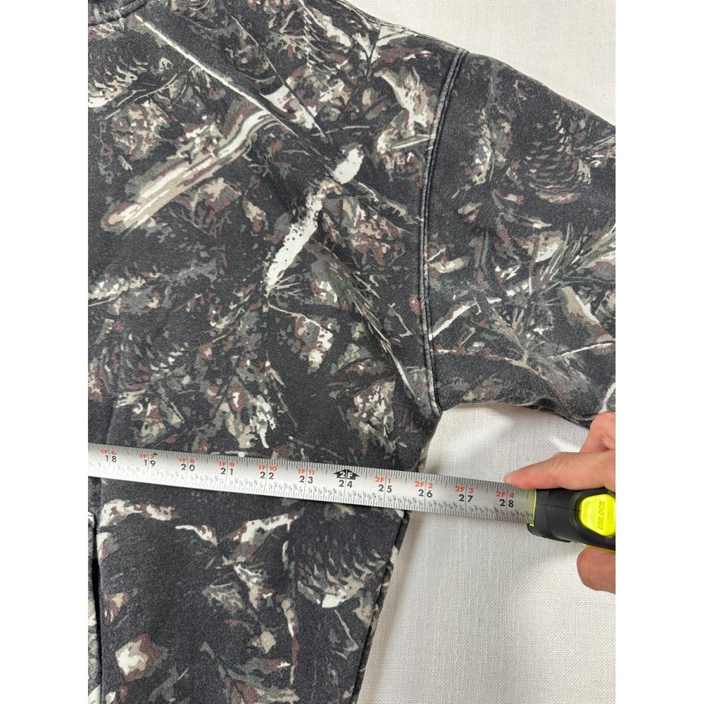 Brooklyn Cloth Originals Boxy Hoodie XL Dark Camo Realtree Print Mens - Picture 8 of 9